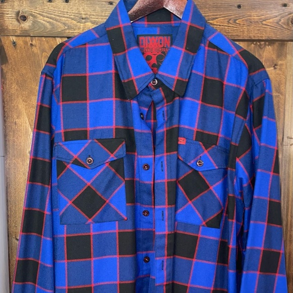 Dixxon Voorhees no sticker tag included. Shirt in good used condition - Picture 3 of 3